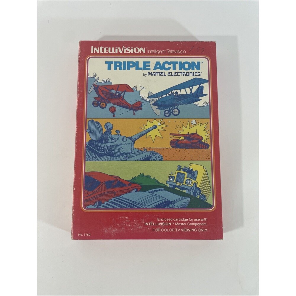 Triple Action (Intellivision, 1981)